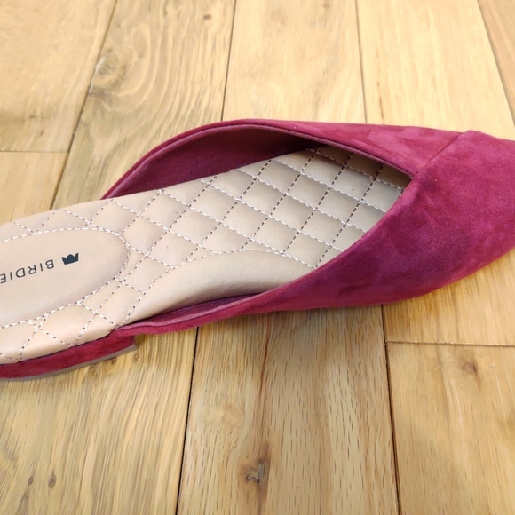 Pink/purple Birdie Swan mule flats, size 8.5 - Picture 3 of 10